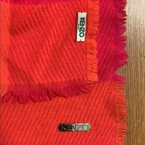Kenzo oversized scarf